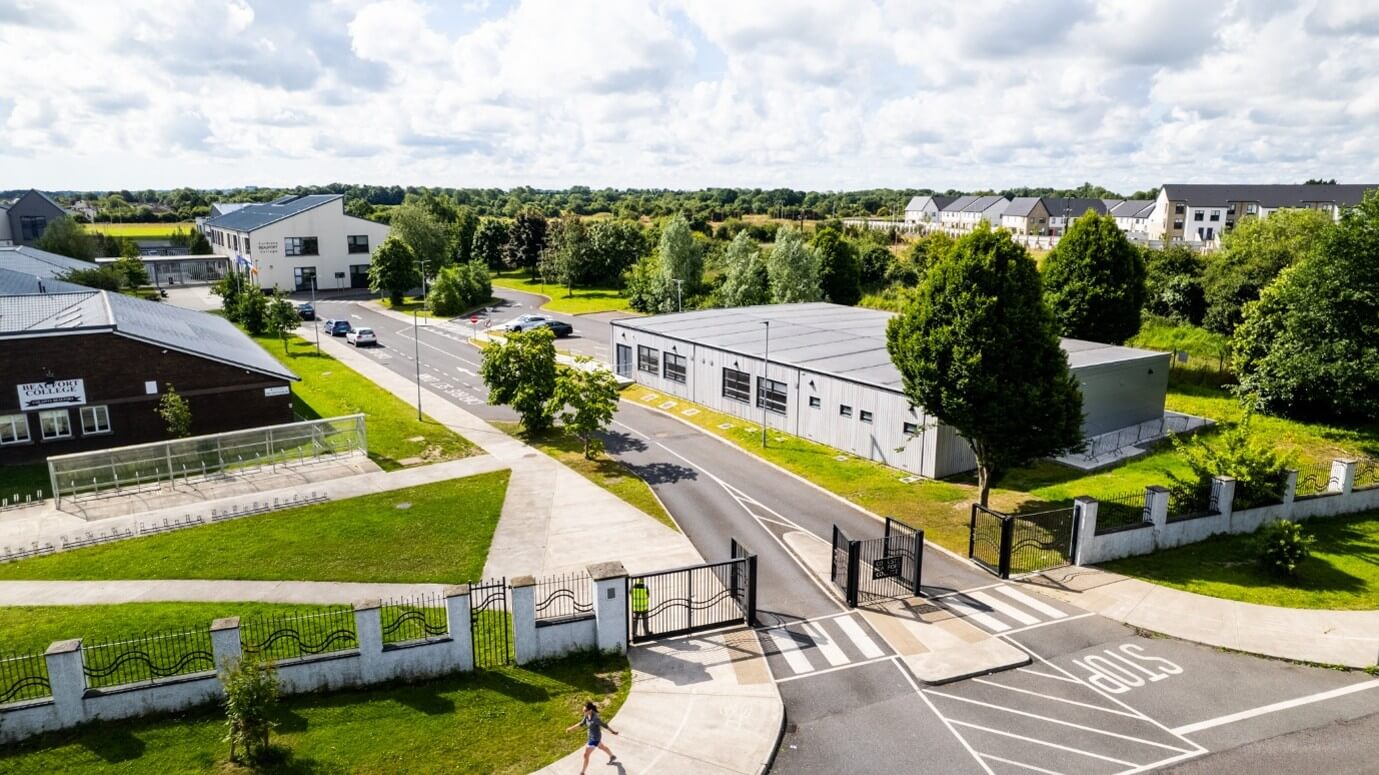 Beaufort College Aerial shot of Ratoath College
