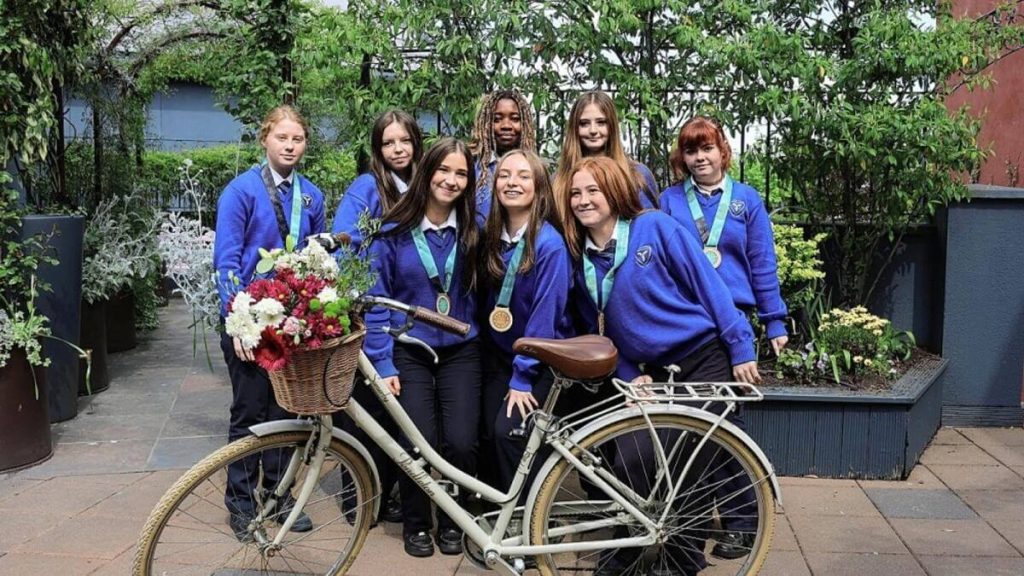 Two Meath Schools Honoured at #andshecycles Awards